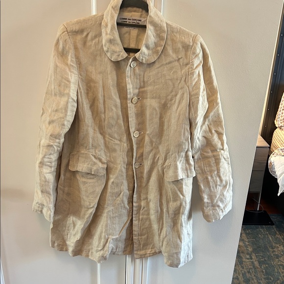 Comme des Garcons Jackets & Blazers - Comme des Garcons Light Tan Jacket. Linen